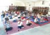 राजकीय महाविद्यालय छछरौली में मनाया योग दिवस यमुनानगर के छछरौली स्थित सरकारी कॉलेज में योग करते विद्यार्थी
