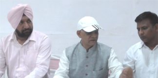 वरिष्ठ कांग्रेसी नेता दयाल सिंह पिन्जोरी ने चुनाव घोषणा पत्र को लेकर भाजपा को घेरा yamunanagar hulchul congress pc