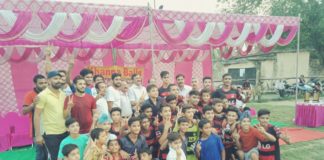 स्नएक्सपो फुटबाल अकादमी बनी विजेताएपेनल्टी शूट आउट में यमुना एरोज को 10-9 से हराया yamunanagar hulchul football league
