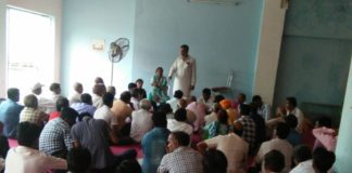 कश्यप जागरण समिति की मीटिंग आयोजित कश्यप जागरण समिति की मीटिंग में उपस्थित समाज के लोग