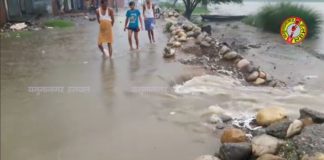 भारी बारिश्ा ने टिवन सिटी में लाखों के सामान पर फेरा पानी yamunanagar hulchul twin city mein ghusa paani new