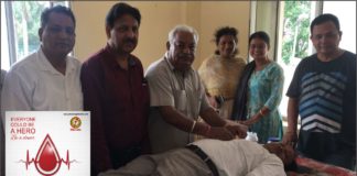 नागरिक समाज सुधार समिति सरोजनी कालोनी ने लगाया रक्तदान शिविर, विधायक ने की प्रशंसा yamunanagar hulchul_blood donated