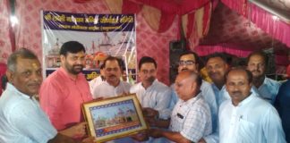 राज्य मंत्री नायब सैणी ने श्री लक्ष्मी नारायण मंदिर के लिए दिए 5 लाख