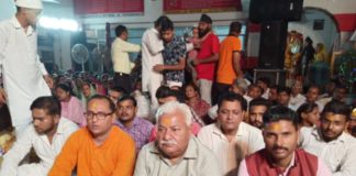 कृष्ण जन्माष्टमी समारोह में विधायक ने प्रज्वलित की जोत
