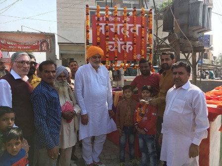 रादौर में श्‍याम सिंह राणा ने काॅलेज रोड का नाम बदकर नामदेव चौंक के नाम से जाना जायेगा