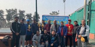 जगाधरी यमुनानगर टेनिस एसोसिएशन की ओर से विंटर्ज़ कप का आयोजन
