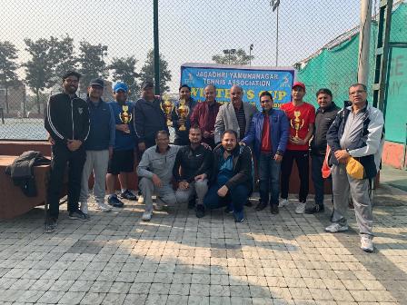 जगाधरी यमुनानगर टेनिस एसोसिएशन की ओर से विंटर्ज़ कप का आयोजन