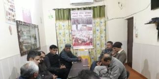 पंचनंद शोध संस्थान की बैठक में पुलवामा में शहीद हुए जवानों को पुष्प अर्पित कर दी श्रद्धांजलि