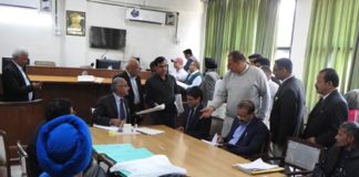 जिला न्यायिक परिसर में 9 मार्च को प्रथम राष्ट्रीय लोक अदालत लगााई गई
