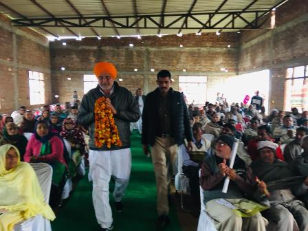 गांव जुब्बल में रबी अभियान,किसान सम्मेलन में विधायक श्‍याम सिंह राणा ने मुख्‍यातिथि के रूप में शिरकत की