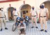 Yamunanagar : चोरी की दो मोटरसाईकिलों के साथ एक गिरफ्तार Yamunanagar Hulchul Bike Looted Gang Arrested in Bilaspur