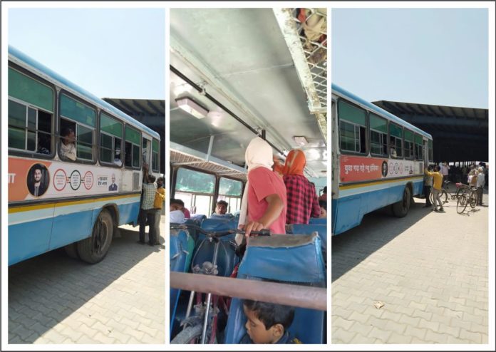 yamunanagar hulchul यमुनानगर हलचल buses for migrants labour to their destinations