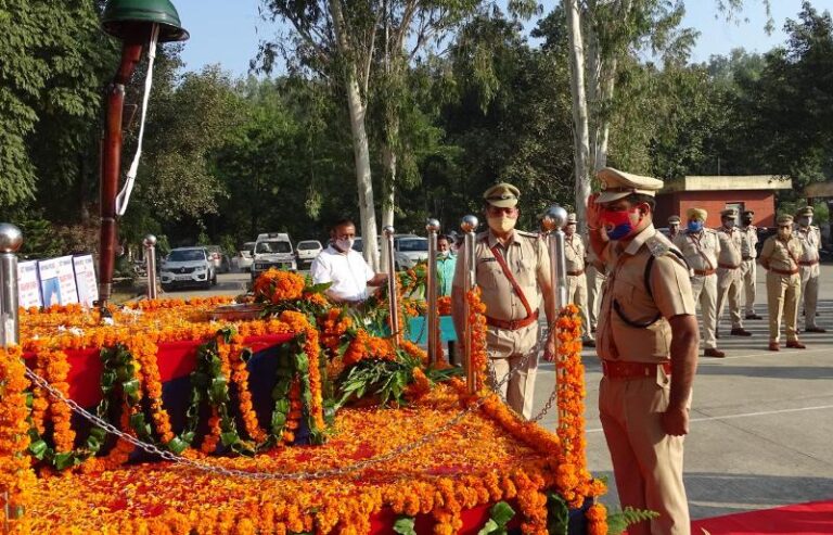 Yamunanagar : 21 से 31 अक्तूबर तक मनाया जाएगा पुलिस स्मृति दिवस