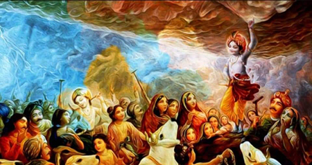 Yamunanagar : गोवधर्न उठाकर भगवान श्री कृष्ण ने तोड़ा था इन्द्र का घमंड