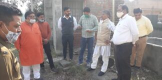 मेयर का निरीक्षण, केयर टेकर रूम बनाने के दिए निर्देश mayor yamunanagar, Mayor Madan Chohan, yamunanagar hulchul, yamunanagar mayor