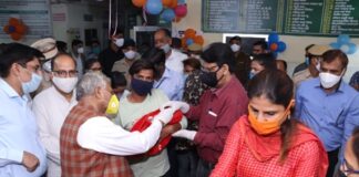 उच्च जोखिम वाले क्षेत्रों में पल्स पोलियो अभियान की हुई शुरुआत polio abhiyaan, ratan lal kataria, cmo dr vijay dahiya, dy cmo dr poonam chaudhary, yamunanagar hulchul,