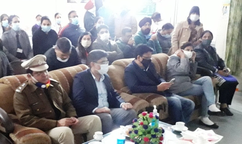 Yamunanagar Hulchul corona vaccination in yamunanagar, yamunanagar hulchul, cmo dr vijay dahiya, dc yamunanagar, deputy commissioner yamunanagar, यमुनानगर हलचल, digital directory of yamunanagar, digital yamunanagar