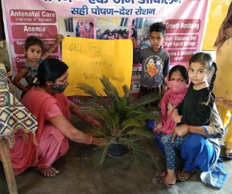 Yamunanagar : महिला दिवस पर दादी ने लगाया पोती के नाम का पौधा