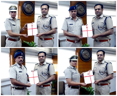 Yamunanagar : पुलिस अधीक्षक ने नगद इनाम व प्रशंसा पत्र देकर किया सम्मानित
