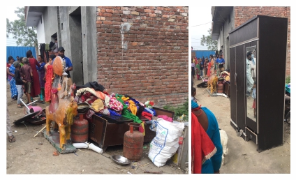 Yamunanagar : 5 बच्चे और दंपत्ति को जबरन निकाला घर से, मामला रायपुर शादीपुर से