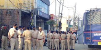 Yamunanagar : भाजपा प्रदेश अध्यक्ष धनखड़ के दौरे को देखते हुए जिला पुलिस ने की कड़ी सुरक्षा व्यवस्था, नाकाबंदी Yamunanagar Police, yamunanagar, yamunanagar hulchul, yamunanagar news, satish dhiman yamunanagar, ravinder punj,