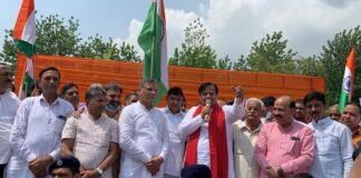 Partap Nagar : शहीद सम्मान तिरंगा यात्रा में उमड़ा जन सैलाब, हजारों लोगों ने थामा तिरंगा Partap Nagar Hulchul