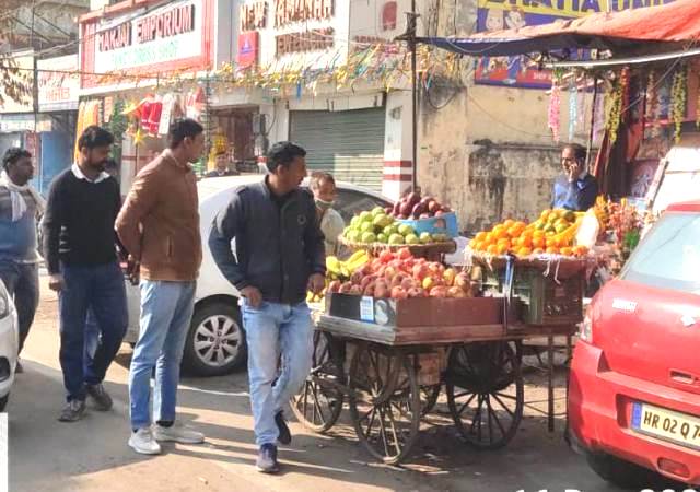 Yamunanagar : स्वच्छता सर्वेक्षण व सड़क सुरक्षा के मद्देनजर चलाया अतिक्रमण हटाओ अभियान