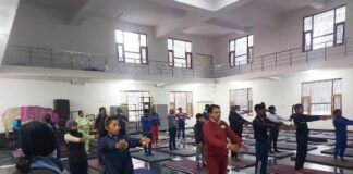 Yamunanagar : तेजली खेल परिसर में योगा अभ्यास Yamunanagar, Yamunanagar Hulchul, Digital Yamunanagar
