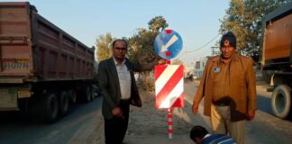 Yamunanagar : वाहनों को किसी भी हालत में सडक किनारे खडा न करें वाहन स्वामी – सुभाष Yamunanagar, Yamunanagar Hulchul