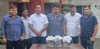 व्यापारी से फिरौती मांगने वाले दो सदस्य गिरफ्तार yamunanagar hulchul yamunanagar police