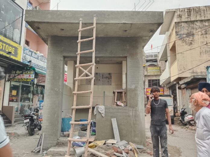 Reconstructed Shiva temple Yamunanagar