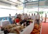 संत निरंकारी भवन पर लगे शिविर में 123 श्रद्धालुओं ने किया रक्तदान blood donation camp by nirankari mission