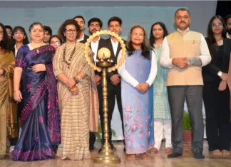 विदेशी विवाह से जुड़ी समस्याएँ राष्ट्रीय महिला आयोग के माध्यम से हो रही हैं हल – डेलिना खोंगदुप Yamunanagar - DAV Girls College (1)